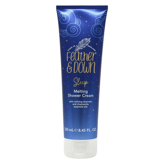 【追跡可能海外メール便】安眠  グッズ 睡眠用 アロマ イギリス フェザー＆ダウン 250ml スウィートドリーム　メルティングシャワークリーム Feather & Down 250ml Sweet Dream Melting Shower Cream
