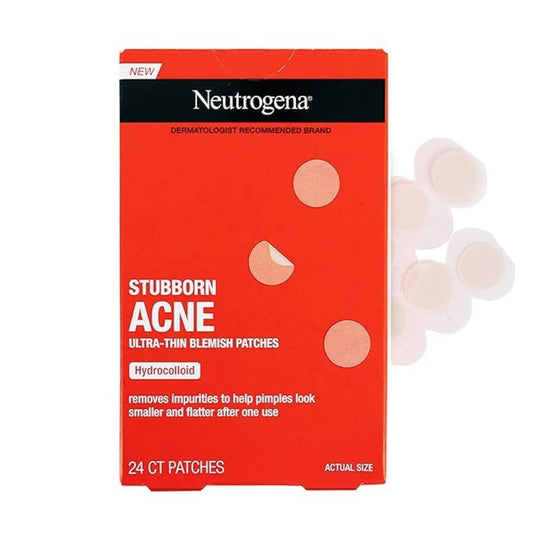 【追跡可能海外メール便】Neutrogena ニキビパッチ 24枚入り スタボーンアクネ 肌荒れ 集中ケア ハイドロコロイドタイプ ニュートロジーナ