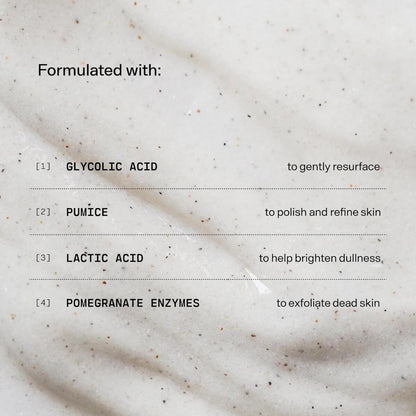 【エクスプレス便】Versed  バフ イット アウト ボディスクラブ＆マスク  AHA配合 フレグランスフリー 237ml  Versed Buff It Out AHA Exfoliating Body Scrub and Mask 8 fl oz