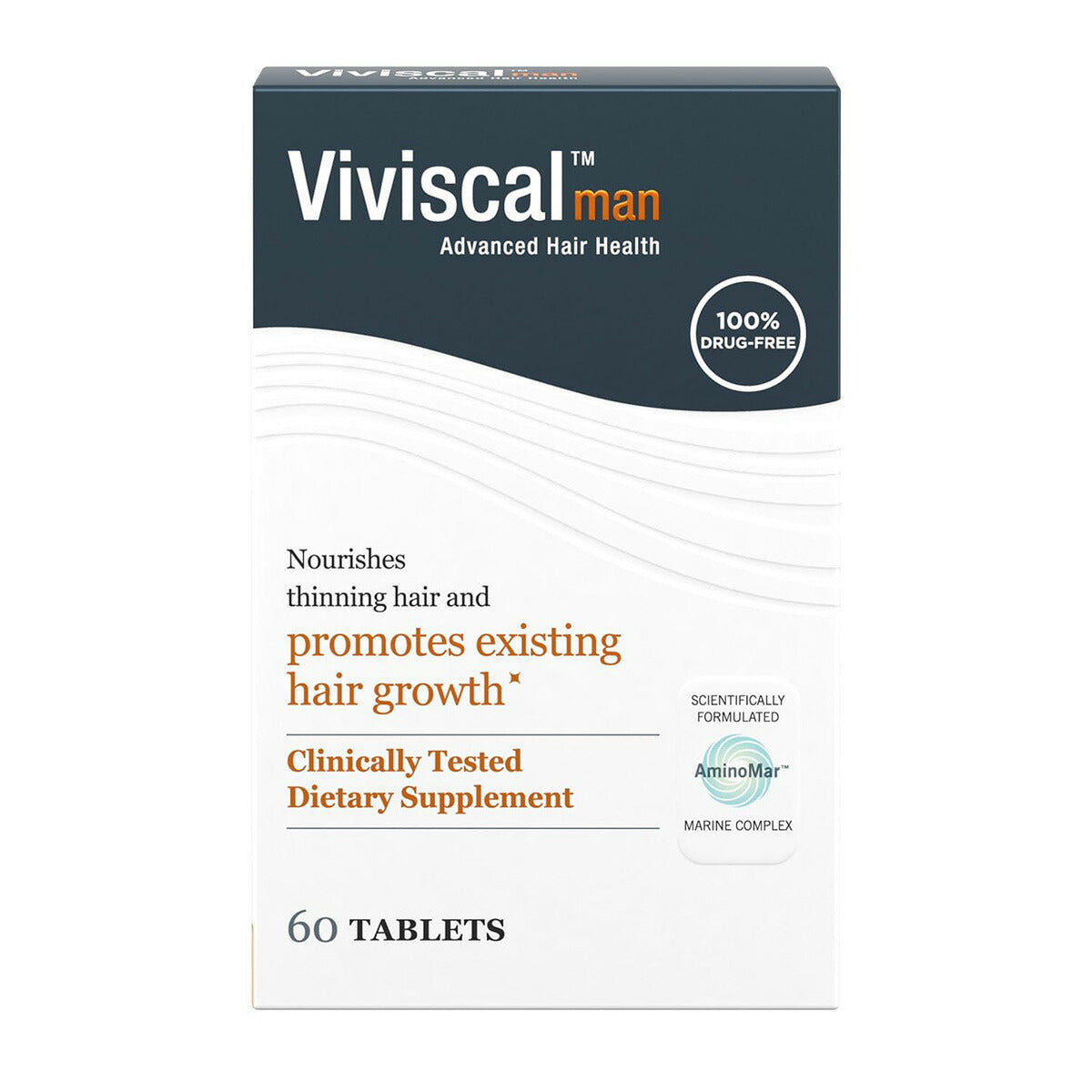 【エクスプレス便】Viviscal 男性用　髪の毛用　サプリメント 60錠　1か月分　Viviscal Hair Growth Supplements for Men's Hair 60 Count (Pack of 1), 1 Month Supply