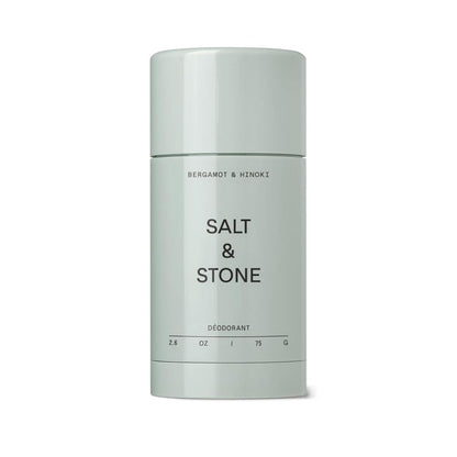 【エクスプレス便】SALT & STONE デオドラント（ベルガモット＆ヒノキの香り）アルミニウムフリー 男女兼用 シアバター配合 クルエルティフリー 2.6 oz SALT & STONE Aluminum Free Deodorant Bergamot & Hinoki