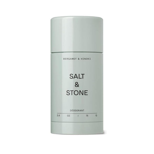 【エクスプレス便】SALT & STONE デオドラント（ベルガモット＆ヒノキの香り）アルミニウムフリー 男女兼用 シアバター配合 クルエルティフリー 2.6 oz SALT & STONE Aluminum Free Deodorant Bergamot & Hinoki