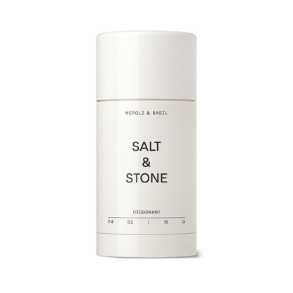 【エクスプレス便】SALT & STONE デオドラント（ネロリ＆バジルの香り）アルミニウムフリー 男女兼用 シアバター配合 クルエルティフリー 2.6 oz SALT & STONE Aluminum Free Deodorant Neroli & Basil