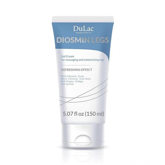 【エクスプレス便】DuLac レッグジェル 150 ml（5.07 fl oz）むくみケア メントール配合  Dulc Diosmin Legs Varicose Veins Treatment for Legs