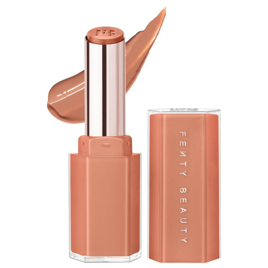 【追跡可能海外メール便】Fenty Beauty フェンティビューティー Gloss Bomb Stix High-Shine Gloss Stick （Two’Lip Kiss - light peach） 0.12oz 3.6g　グロスボム スティックス ハイシャイン グロススティック トゥーリップキス ライトピーチ グロス 口紅