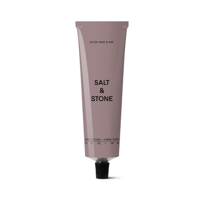 【エクスプレス便】SALT & STONE ボディローション（ブラックローズ＆ウードの香り）保湿 男女兼用 ヴィーガン クルエルティフリー  SALT & STONE Body Lotion Black Rose & Oud 100ml