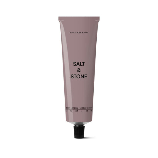 【エクスプレス便】SALT & STONE ボディローション（ブラックローズ＆ウードの香り）保湿 男女兼用 ヴィーガン クルエルティフリー  SALT & STONE Body Lotion Black Rose & Oud 100ml