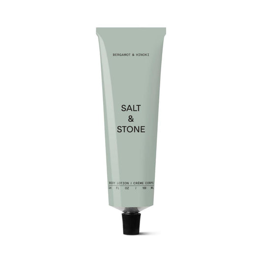 【エクスプレス便】SALT & STONE ボディローション (ベルガモット＆ヒノキの香り）保湿 男女兼用 ヴィーガン クルエルティフリー  SALT & STONE Body Lotion Bergamot & Hinoki 100ml