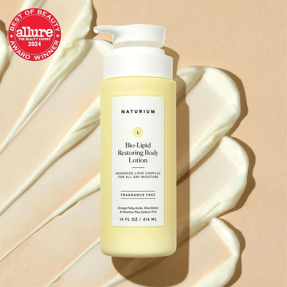 【エクスプレス便】Naturium バイオリピッド リストアリング モイスチャライジング ボディローション 無香料 414ml  Naturium Bio-Lipid Moisturizing Body Lotion Shea Butter Fragrance Free 14 oz シアバター配合