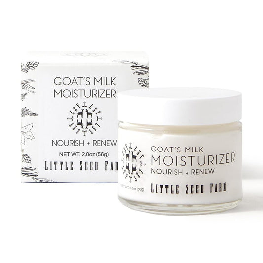 【エクスプレス便】Little Seed Farm ゴートミルク フェイスモイスチャライザー 保湿クリーム  56g Little Seed Farm Goat's Milk Face Moisturizer Natural Organic Moisturizer Face Cream 2.0 Ounce