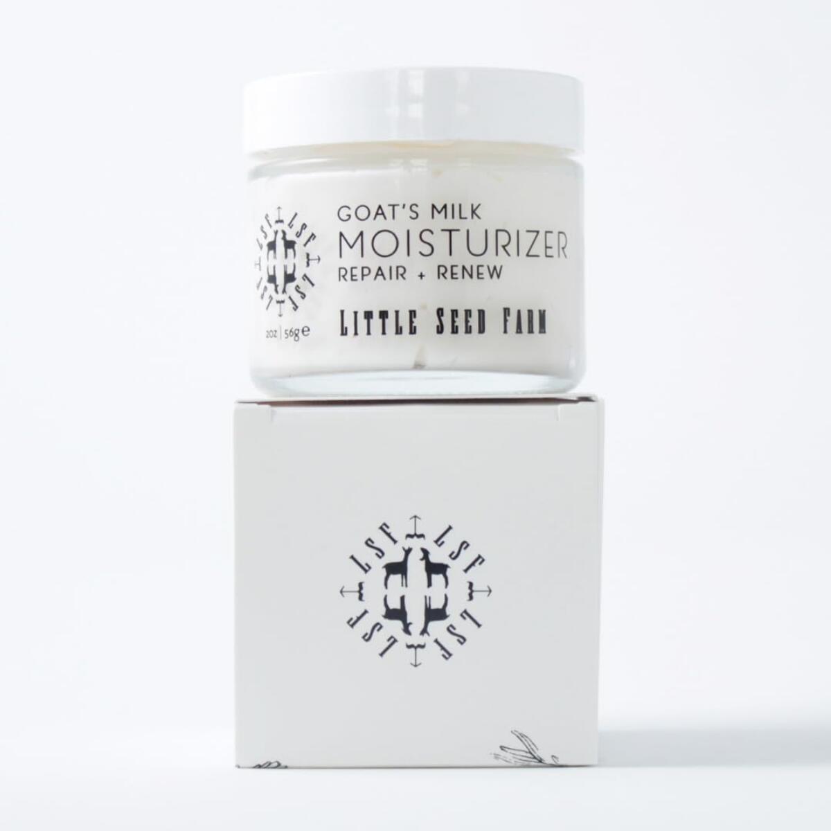 【エクスプレス便】Little Seed Farm ゴートミルク フェイスモイスチャライザー 保湿クリーム  56g Little Seed Farm Goat's Milk Face Moisturizer Natural Organic Moisturizer Face Cream 2.0 Ounce