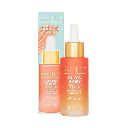【追跡可能海外メール便】Pacifica ビタミンC フェイスセラム Glow Baby Booster 29ml グリコール酸配合 ブライトニング クリーンビューティー ヴィーガン
