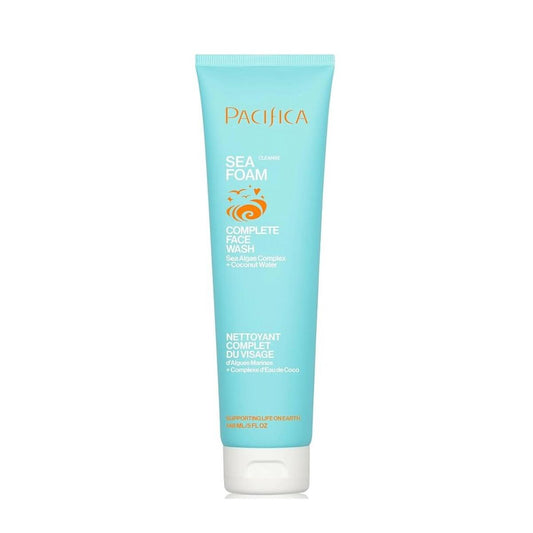 【エクスプレス便】Pacifica Sea Foam フェイスクレンザー 148ml ココナッツウォーター＆海藻エキス配合 メイク落とし 洗顔料 クリーンビューティー ヴィーガン