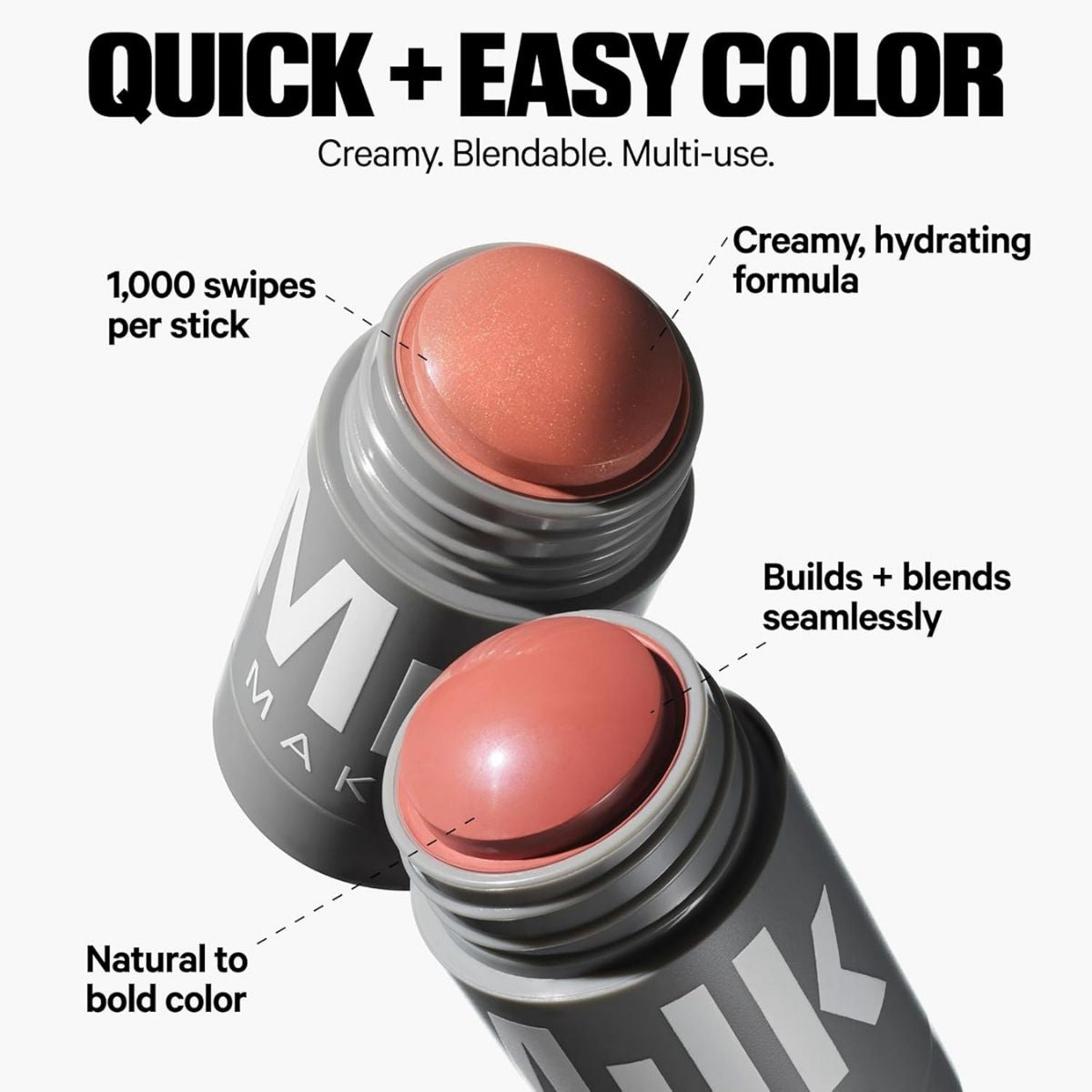 追跡可能海外メール便】Milk Makeup リップ＋チークスティック 6g Milk