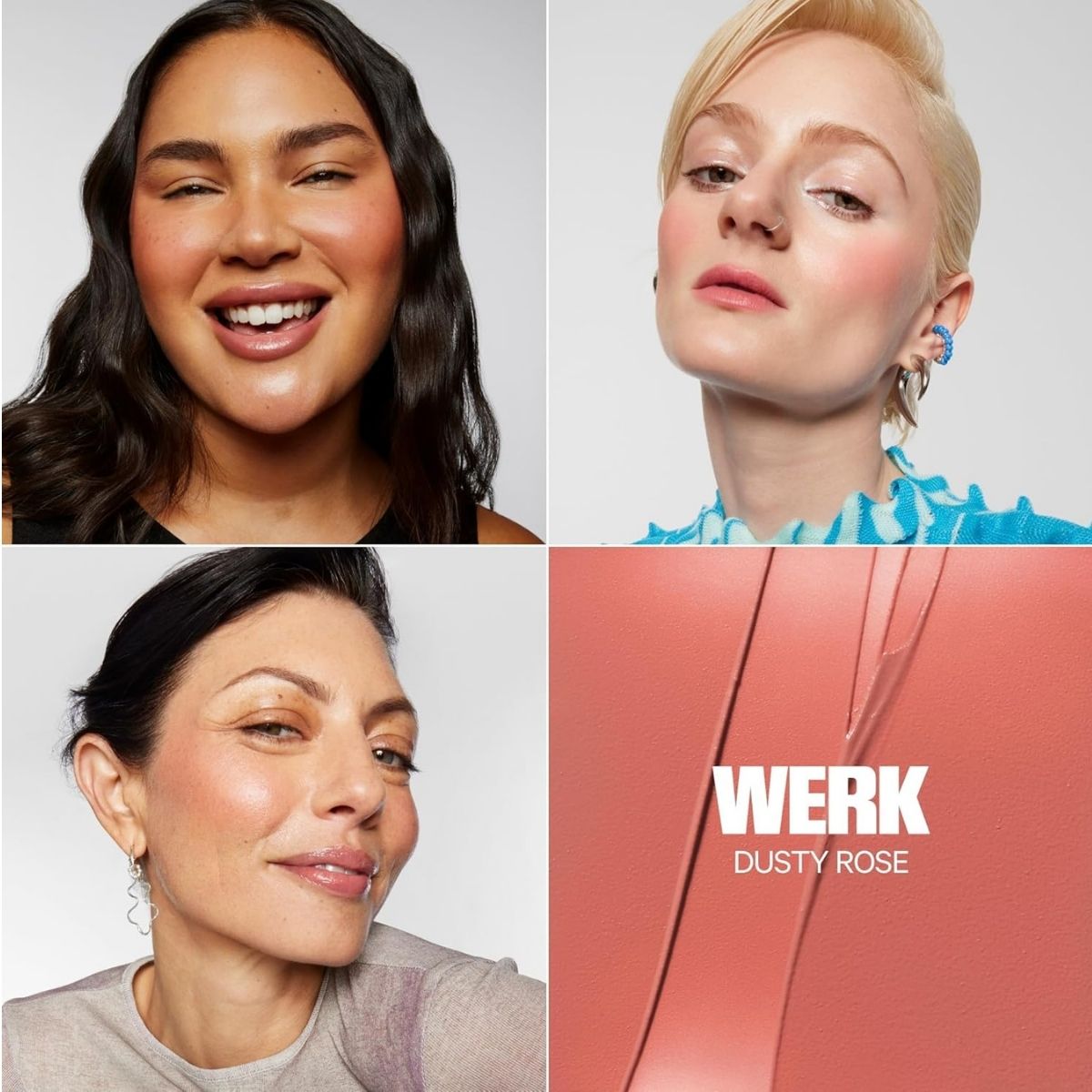 【追跡可能海外メール便】Milk Makeup リップ＋チークスティック 6g Milk Makeup Lip + Cheek Stick Multi-Use Cream Blush + Lip Color Werk - Dusty Rose 0.21 oz 長時間キープ ヴィーガン処方 リップ＆チーク兼用