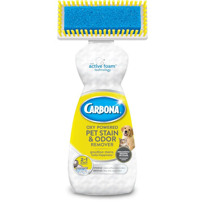 【エクスプレス便】カーボナ ペット用カーペットクリーナー 無香料 オキシパワー  シミ・消臭剤 400ml Carbona Oxy-Powered Pet Stain & Odor Remover | Carpet Cleaner for Pets | 13.5oz
