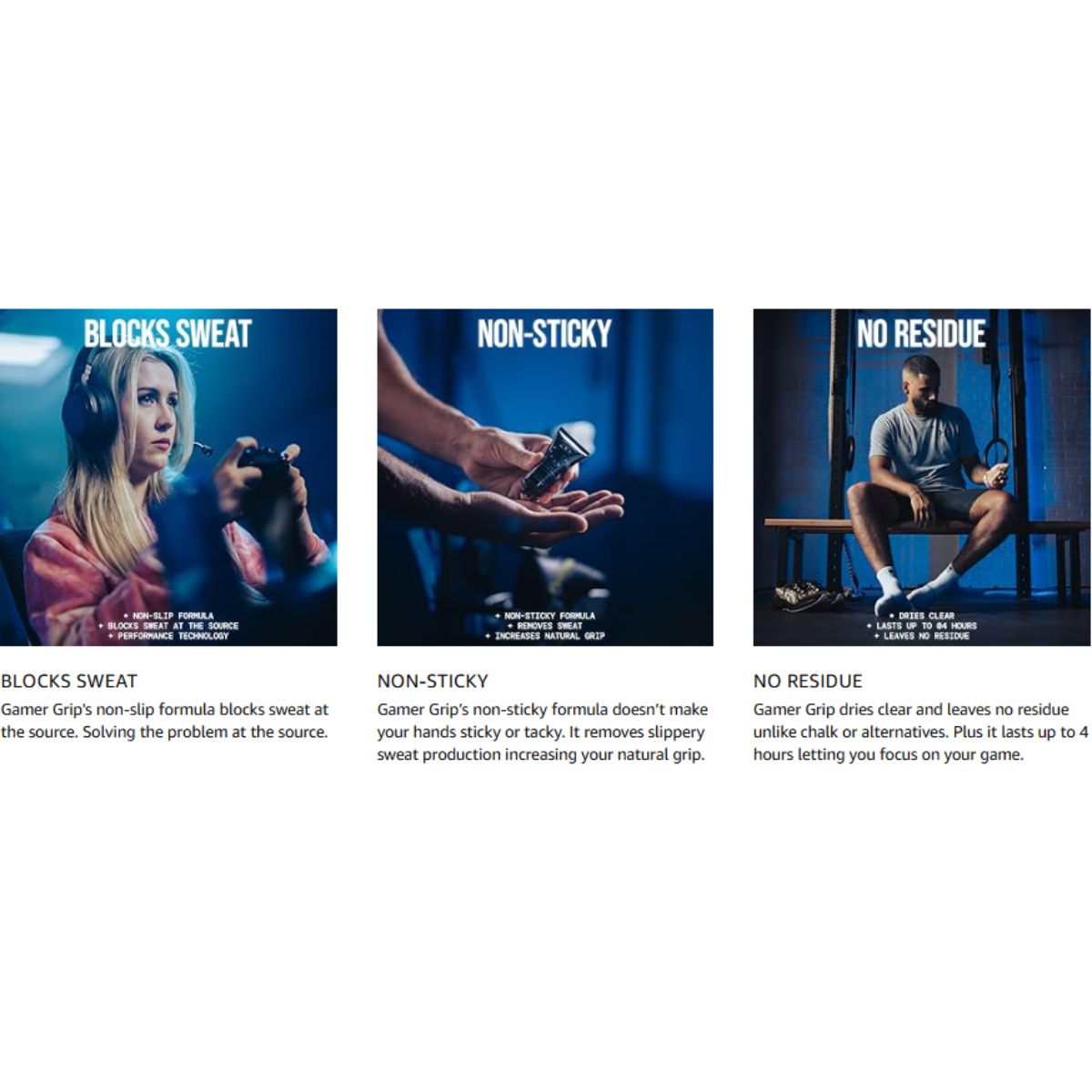 【追跡可能海外メール便】ゲーマーグリップ  制汗ジェル Gamer Grip  手のひらをさらっと整えて快適なグリップ感をキープ　手あせ 制汗 29.6ml Gamer Grip: Stops sweat on hands & feet - Improves performance 1oz