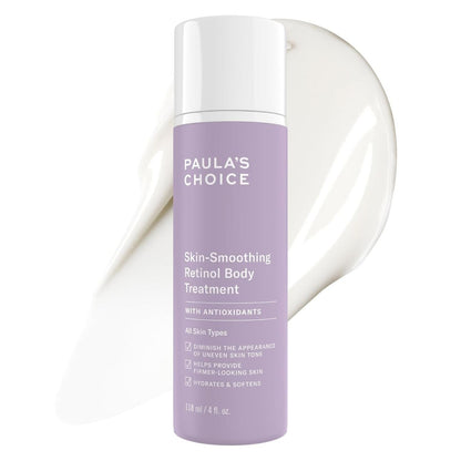 【エクスプレス便】Paula's Choice ポーラズチョイス レチノール ボディクリーム ローション 体用 無香料 118ml  Retinol Skin-Smoothing Body Lotion Treatment, Body Cream with Shea Butter, Vitamin C & E Lotion,4oz