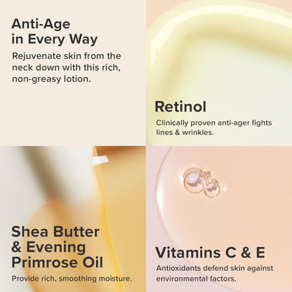 【エクスプレス便】Paula's Choice ポーラズチョイス レチノール ボディクリーム ローション 体用 無香料 118ml  Retinol Skin-Smoothing Body Lotion Treatment, Body Cream with Shea Butter, Vitamin C & E Lotion,4oz