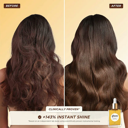 【エクスプレス便】Gisou ギソウ グロッシー＆グレーズド ヘア＆リップオイル ギフトセット  Gisou Glossy & Glazed Hair & Lip Oil Gift Set　ツヤ感 保湿 ホリデーギフト ヘアケア 唇ケア はちみつコスメ  ギフトセット