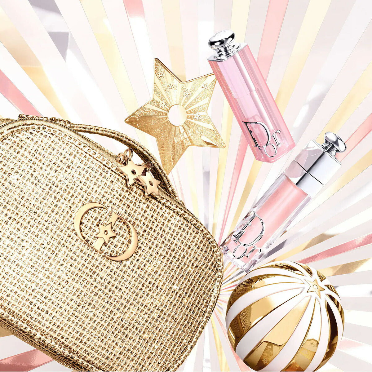 【エクスプレス便】DIOR ディオール ザ ピンク グロウ リチュアル メイクアップ セット Dior The Pink Glow Ritual Makeup Set 血色感 ツヤ肌 限定 ギフトセット コフレ