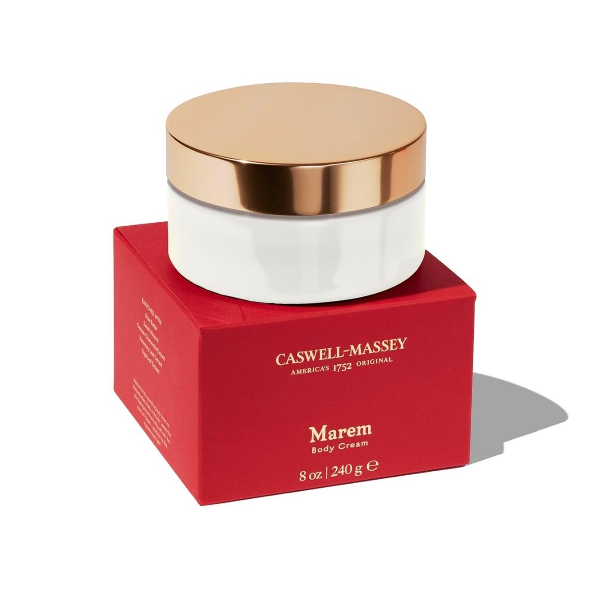 【エクスプレス便】Caswell-Massey マレム ボディクリーム 240g Caswell-Massey  Marem Body Cream for Women Moisturizer Velvety Smooth Formula 8 Fl Oz Jar ボディローション 保湿
