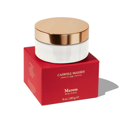 【エクスプレス便】Caswell-Massey マレム ボディクリーム 240g Caswell-Massey  Marem Body Cream for Women Moisturizer Velvety Smooth Formula 8 Fl Oz Jar ボディローション 保湿