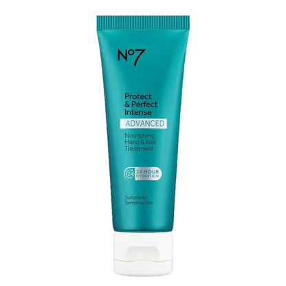 【エクスプレス便】No7 プロテクト＆パーフェクト インテンス アドバンスド ナリッシング ハンド＆ネイルクリーム75 ml No7 Protect & Perfect Intense Advanced Nourishing Hand and Nail Cream