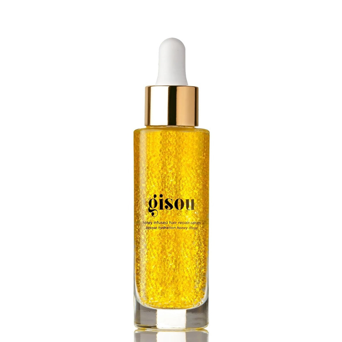 【エクスプレス便】Gisou ハニーインフューズド ヘアリペアセラム ギソウ Honey Infused Hair Repair Serum 30ml ダメージ補修 ツヤ髪 ヒート＆UVプロテクト ケラチン ハチミツ配合