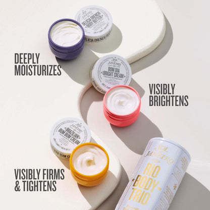 【エクスプレス便】Sol de Janeiro ソルデジャネイロ ミニ ボディクリーム トリオセット トラベルサイズ 3種 香り比べ 保湿クリーム ギフト セット 人気バムバムクリーム入り Sol de Janeiro Rio Trio Mini Vanilla Body Cream Trial Set