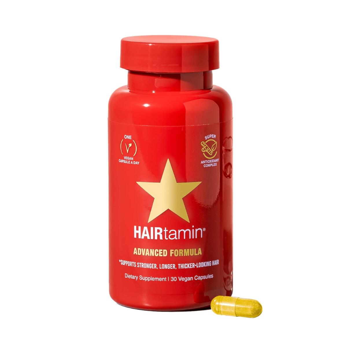 【エクスプレス便】HAIRtamin アドバンスフォーミュラ ヘアビタミン 1ヶ月分 ヘアタミン Advanced Formula Hair Vitamins 30粒 ビオチン配合 健やかな髪 サプリメント