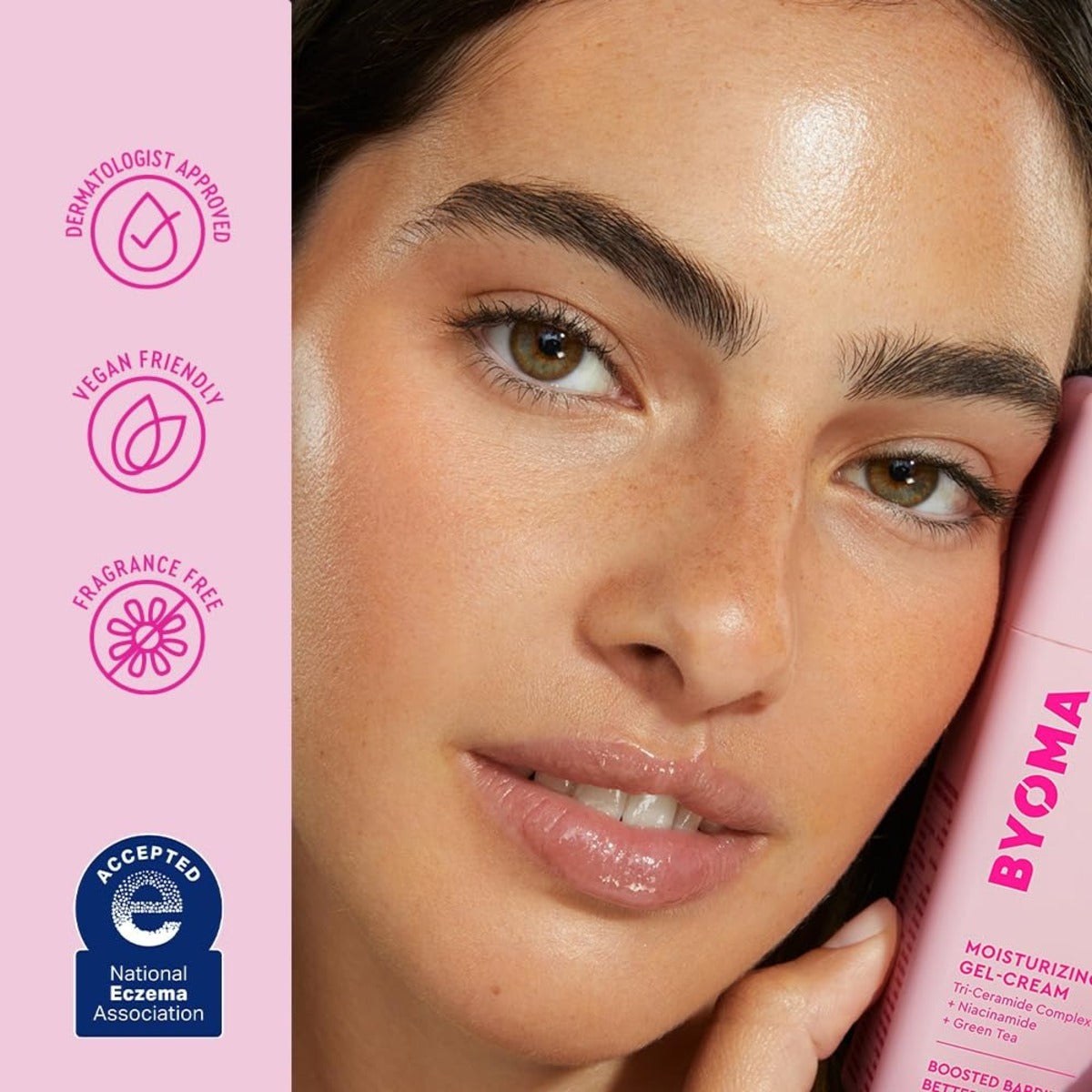 【追跡可能海外メール便】BYOMA モイスチャライジング ジェルクリーム 50ml バイオマ Moisturizing Gel Cream 高保湿 うるおい ナイアシンアミド配合 セラミド保湿クリーム