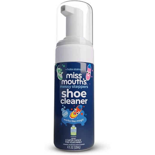 【追跡可能海外メール便】 Miss Mouth’s シュークリーナー 靴用クリーナー 携帯サイズ スニーカー・革靴・キャンバス対応 ステインクリーナー 旅行用 携帯 便利 汚れ落とし Miss Mouth’s Messy Steppers
