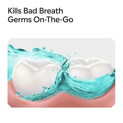 【エクスプレス便】Listerine On-The-Go リステリン アルコールフリー 携帯用マウスウォッシュ クールミント 個包装 30包 口臭対策 トラベルサイズ  Cool Mint Alcohol Free Mouthwash Packets