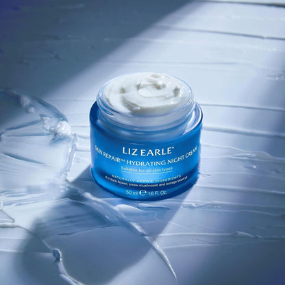 【エクスプレス便】Liz Earle スキンリペア ナイトクリーム Liz Earle Skin Repair Hydrating Night Cream  (50 ml) ヒアルロン酸 ナイアシンアミド 配合