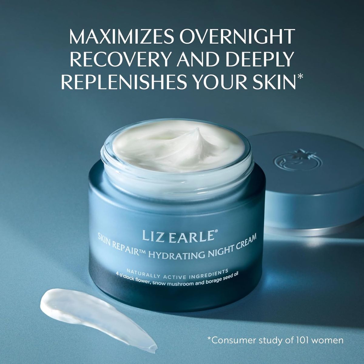 【エクスプレス便】Liz Earle スキンリペア ナイトクリーム Liz Earle Skin Repair Hydrating Night Cream  (50 ml) ヒアルロン酸 ナイアシンアミド 配合