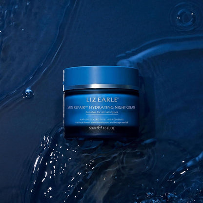 【エクスプレス便】Liz Earle スキンリペア ナイトクリーム Liz Earle Skin Repair Hydrating Night Cream  (50 ml) ヒアルロン酸 ナイアシンアミド 配合