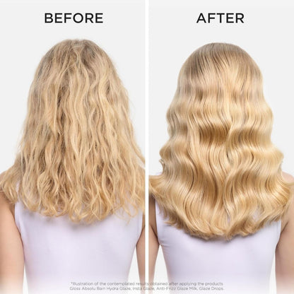 【エクスプレス便】Kerastase グロス アブソリュ グレイズ ドロップス 洗い流さないヘアオイル  Kerastase Gloss Absolu Glaze Drops Anti-Frizz Hair Oil 45ml ケラスターゼ  グロスオイル ローズオイル 配合