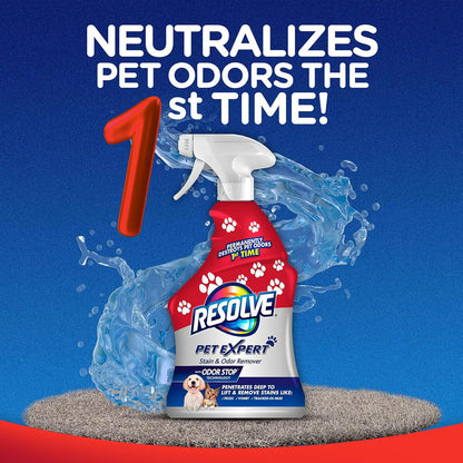 【エクスプレス便】Resolve リゾルブ ペット用 ステイン＆オドー リムーバー 22 fl oz Resolve Pet Expert Stain and Odor Remover カーペット・布製品用 しみ・ニオイ除去 ペットケア