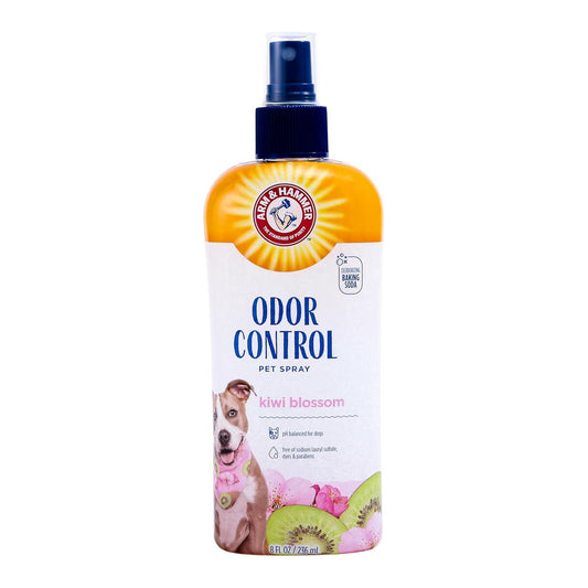 【エクスプレス便】Arm & Hammer ペット用 スーパー デオドライズ スプレー 8 fl oz アーム＆ハンマー  Arm & Hammer for Pets Super Deodorizing Spray for Dogs 犬用 消臭スプレー 強力消臭 キウイブロッサムの香り 子犬対応