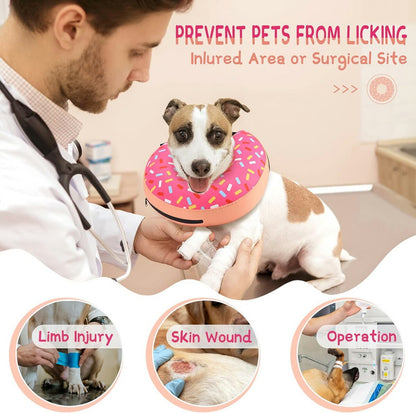 【エクスプレス便】Supet スーペット インフレータブル ドッグコーン カラー Supet Inflatable Dog Cone Collar 犬・猫用 ソフトエリザベスカラー 術後ケア ネックドーナツタイプ