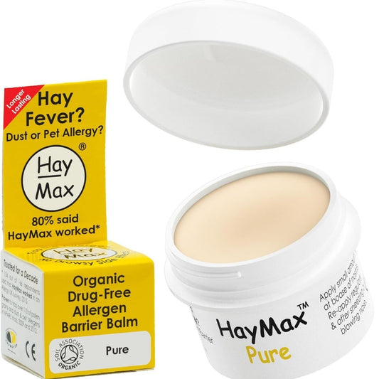 【追跡可能海外メール便】HayMax アレルゲンバリアバーム ピュア 0.17 fl oz (約5ml) HayMax Allergen Barrier Balm 0.17 fl oz 花粉  バリア
