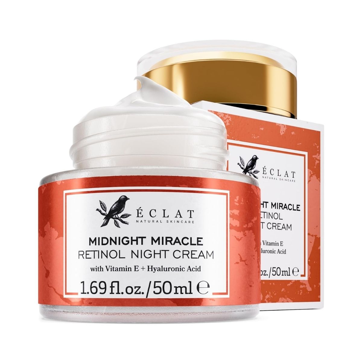 【エクスプレス便】 Eclat スキンケア レチノール ナイトクリーム 50mL Eclat Skincare Retinol Night Cream 50 ml ヒアルロン酸 配合 保湿クリーム