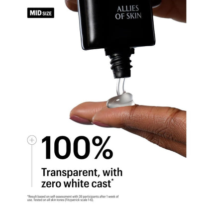 【追跡可能海外メール便】 Allies of Skin デイリーフェイスサンスクリーン SPF50  顔用日やけ止め 20ml Allies of Skin Daily Face Sunscreen SPF 50 Water Resistant & PA++++ Broad Spectrum UVA/UVB (0.7 oz)  紫外線対策 トラベルサイズ