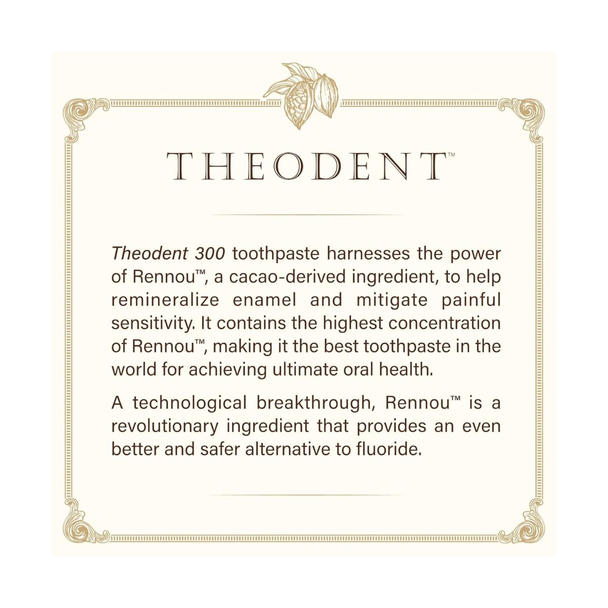 【エクスプレス便】 Theodent 300 テオデント フッ素不使用 歯磨き粉 96.4gナチュラル トゥースペースト クリスタルミント ホワイトニングケア センシティブケア Theodent 300 Fluoride-Free Natural Toothpaste