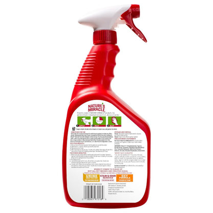 【エクスプレス便】 Nature’s Miracle 犬用 消臭スプレー 946ml 酵素クリーナー ペット用 尿・嘔吐・汚れ対応 強力 消臭 除菌クリーナー フレッシュの香り Nature’s Miracle Advanced Stain and Odor Eliminator Dog Spray