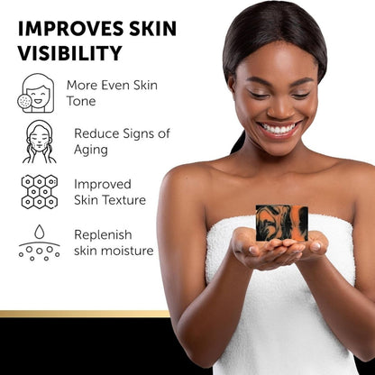 【エクスプレス便】 VALITIC  チャコール＆コウジ酸 ターメリック ダークスポットリムーバー ブラックソープ 2個セット VALITIC Charcoal Kojic Acid Turmeric Black Soap Bar Dark Spot Remover for Body or Face Wash 2 Pack 石鹸 くすみ ヒアルロン酸 ビタミンE