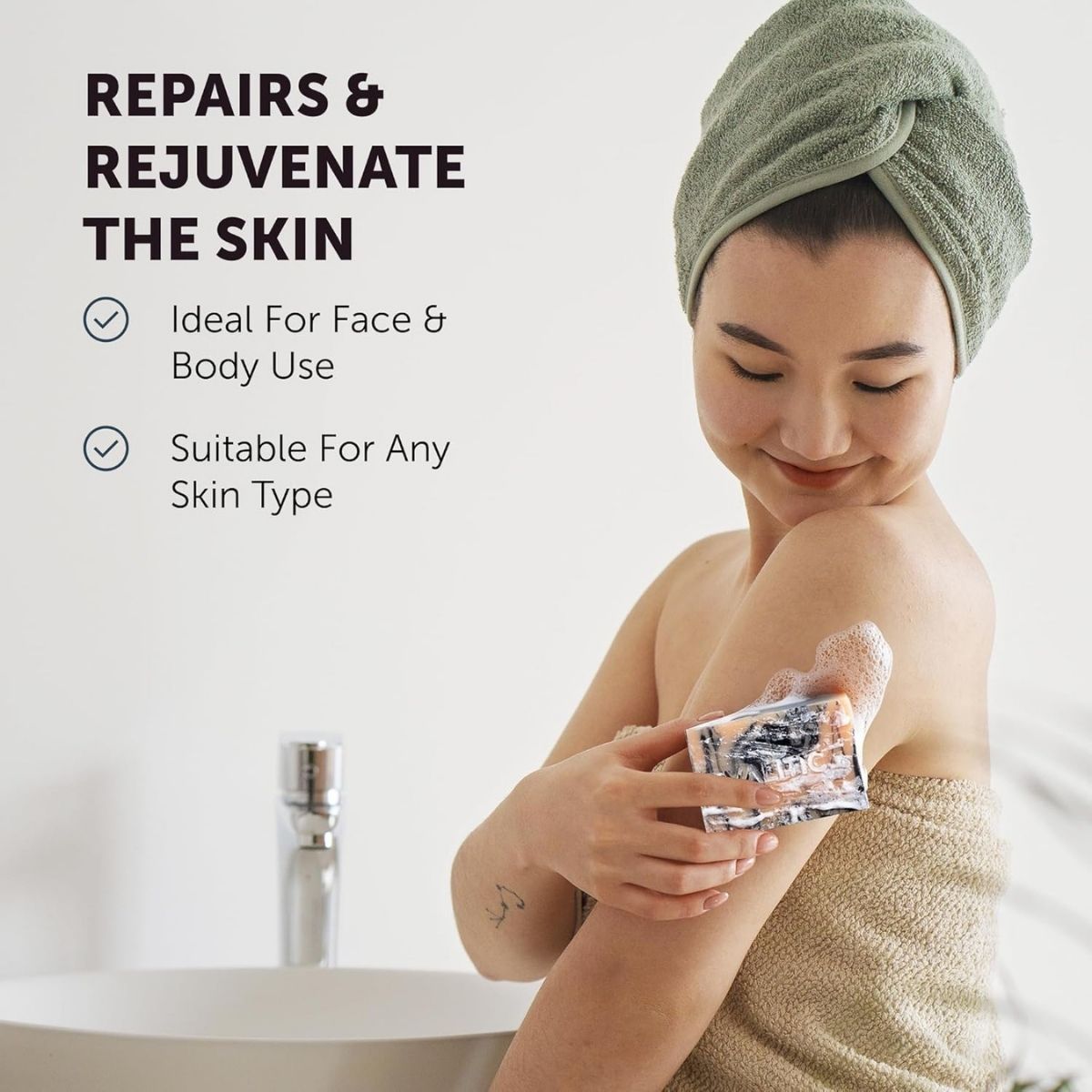 【エクスプレス便】 VALITIC  チャコール＆コウジ酸 ターメリック ダークスポットリムーバー ブラックソープ 2個セット VALITIC Charcoal Kojic Acid Turmeric Black Soap Bar Dark Spot Remover for Body or Face Wash 2 Pack 石鹸 くすみ ヒアルロン酸 ビタミンE