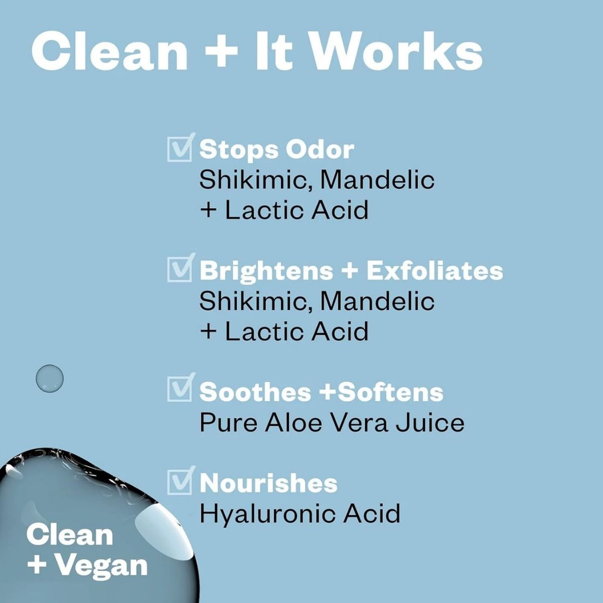 【追跡可能海外メール便】 Kosas Chemistry Deodorant (Beachy Clean)2.3 ozコーサス ケミストリー デオドラント （ビーチクリーン）68 mL消臭剤　ロールオン　ワキガ対策