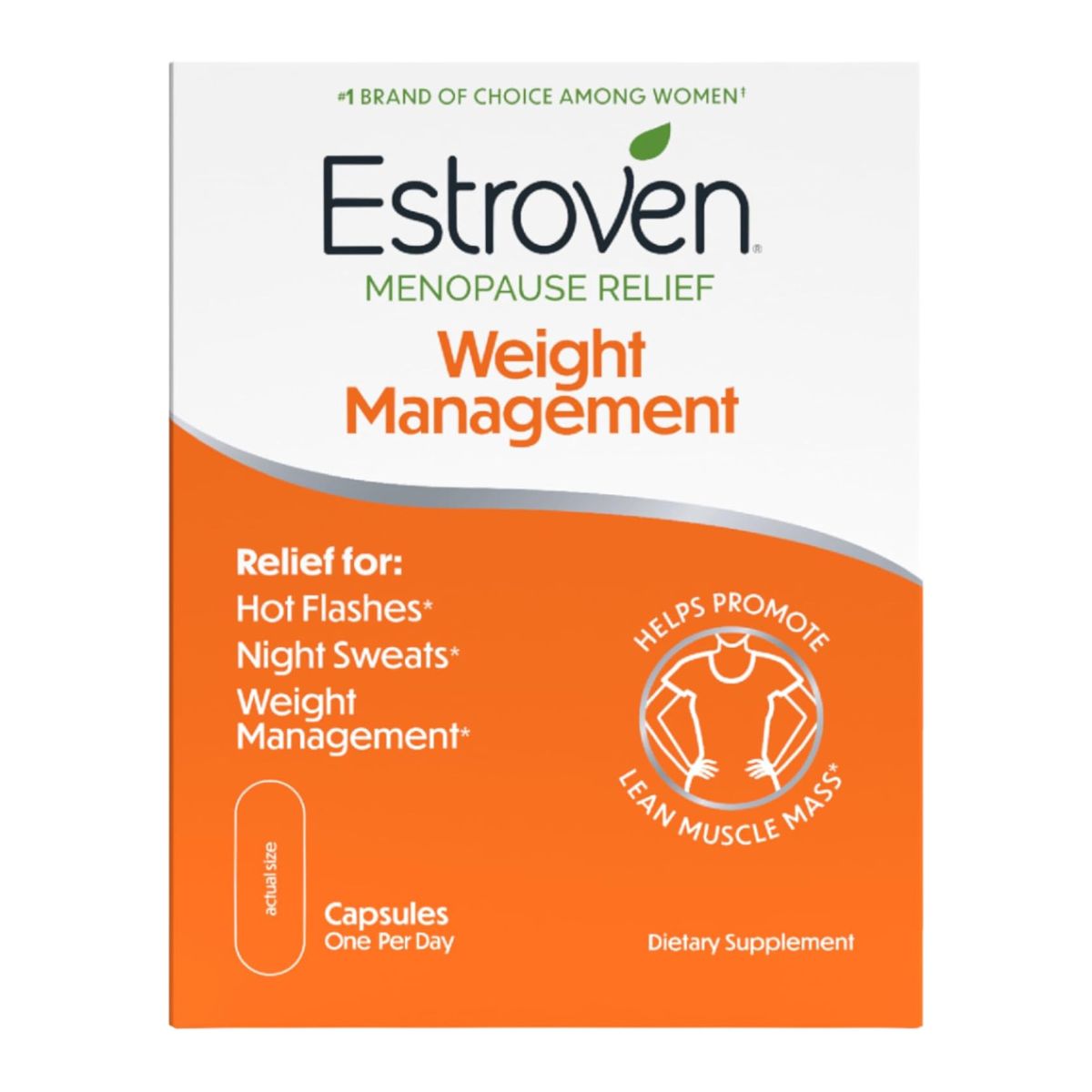 【追跡可能海外メール便】 Estroven Weight Management 30粒 更年期 サプリメント 女性用 体重管理サポート ブラックコホシュ 大豆イソフラボン配合 グルテンフリー 海外サプリ　Estroven Weight Management for Menopause Relief - 30 Ct.